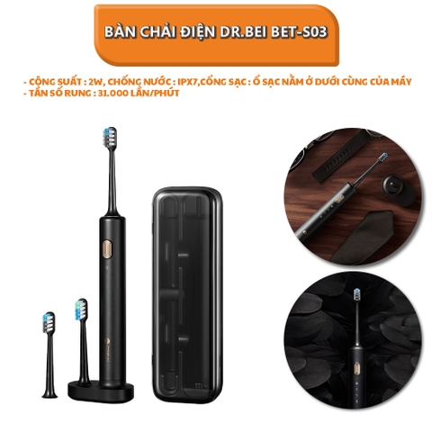 Bàn chải điện DR.BEI BET-S03