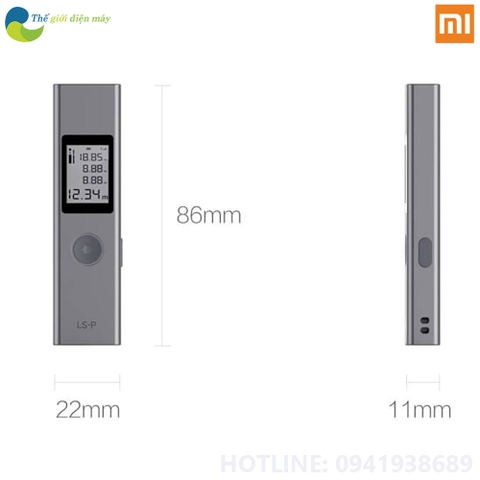 Máy Đo Khoảng Cách Laser XIAOMI DUKA LS-P khoảng đo 40m