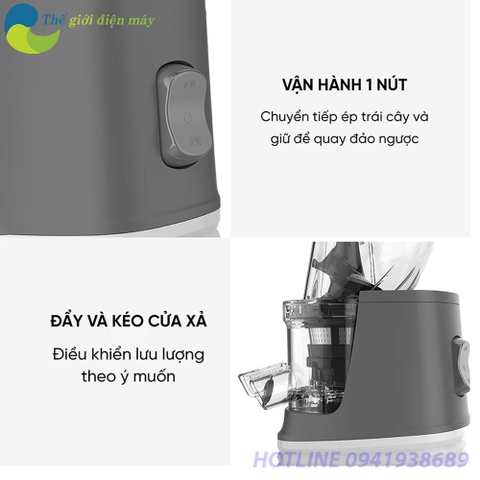 Máy ép trái cây hoa quả Xiaomi BUD JE-32 công suất 250W