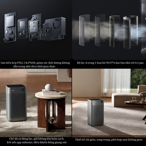 Máy lọc không khí Smartmi air purifier 3: hít thở không khí tinh khiết, sống thông minh