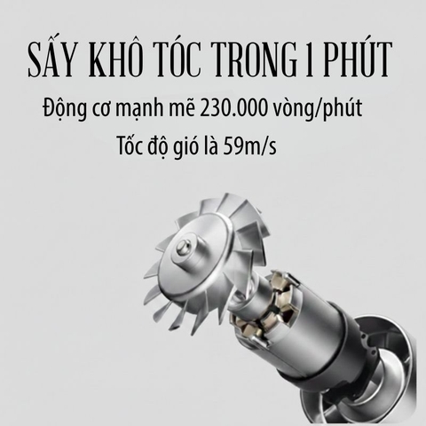 Máy Sấy Tóc Thông Minh Pinjing H01: Động Cơ Không Chổi Than – Đẳng Cấp Chăm Sóc Tóc Chuẩn Salon