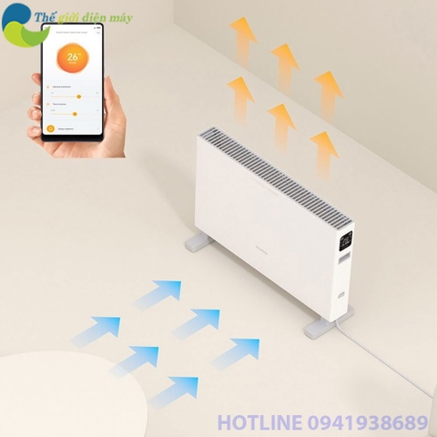 [Bản quốc tế] Máy Sưởi Điện Thông Minh Xiaomi Smartmi Convector Heater 1S (Smart version)