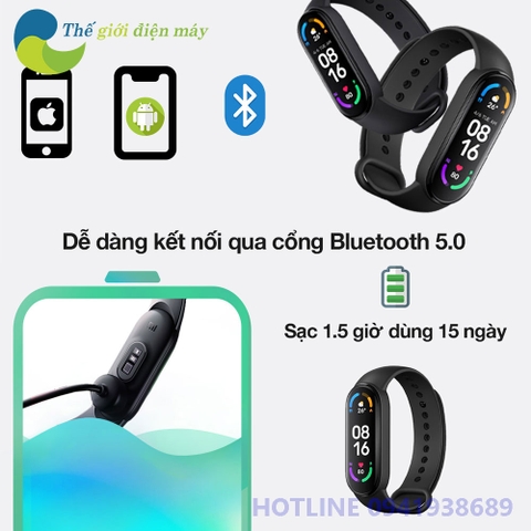 Đồng Hồ Thông Minh Xiaomi MiBand 6