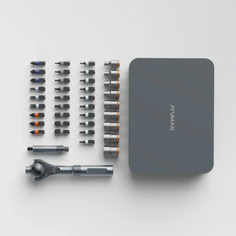 Bộ tua vít Ratchet DUKA RS2, phụ kiện 40 trong 1