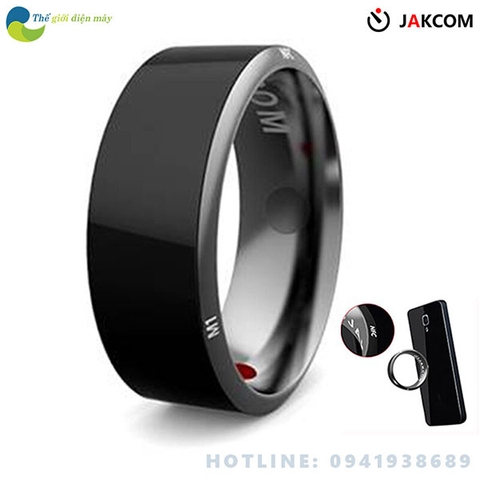 Nhẫn thông minh JAKCOM R3 chíp NFC làm từ hợp kim vô định hình CARBIDE - bảo hành 6 tháng - shop Thế giới điện máy