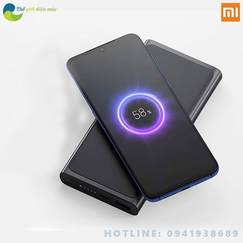 Pin sạc dự phòng không dây Xiaomi PLM11ZM 10000mAh version 2019