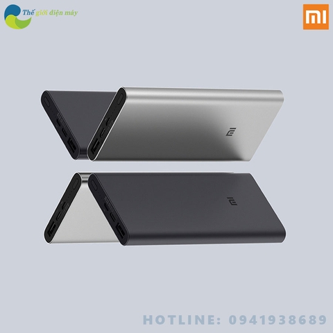 Pin sạc dự phòng xiaomi type C 18W 10000mah gen 3 Pro