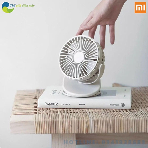Quạt tích điện để bàn xoay 360 độ Xiaomi Solove Fan F3