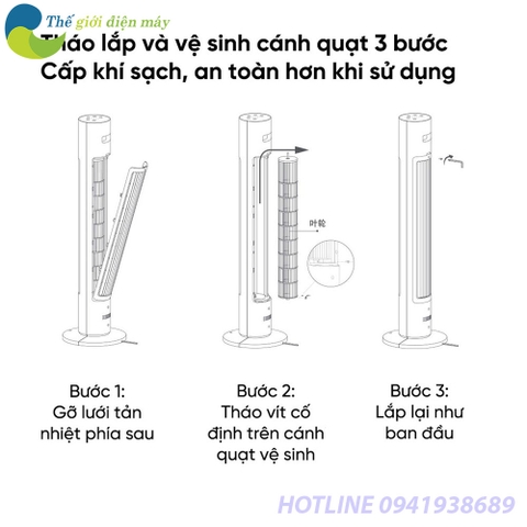 Quạt tháp thông minh Xiaomi Mijia DC inverter BPTS01DM