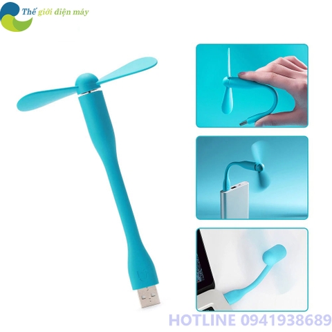 Quạt USB Xiaomi ZMI AF212 gen 2 có nút chỉnh tốc độ, bật tắt