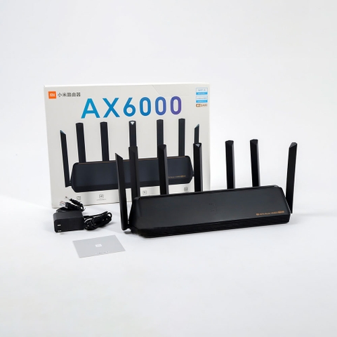 Bộ phát Wifi Router Xiaomi AX6000 AIoT băng tần kép Wifi 6 6000Mbps hỗ trợ Mesh hỗ trợ kết nối 248 thiết bị