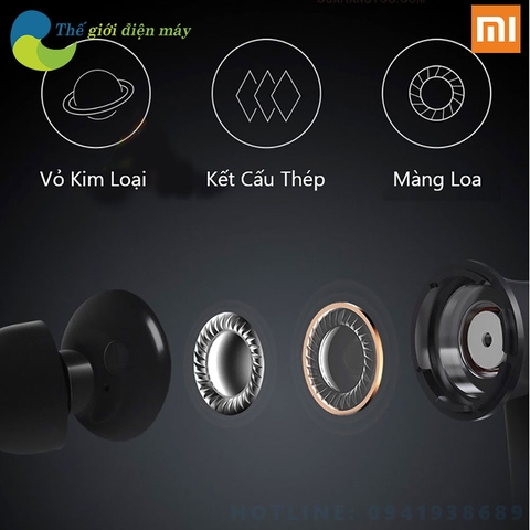 [Bản quốc tế] Tai Nghe Mi In-Ear Headphones Basic ZBW4354TY - Hàng Chính Hãng