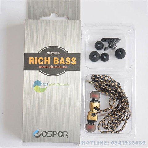 Tai nghe Cospor MijaFit với Super Bass cực chất, âm thanh cực đã