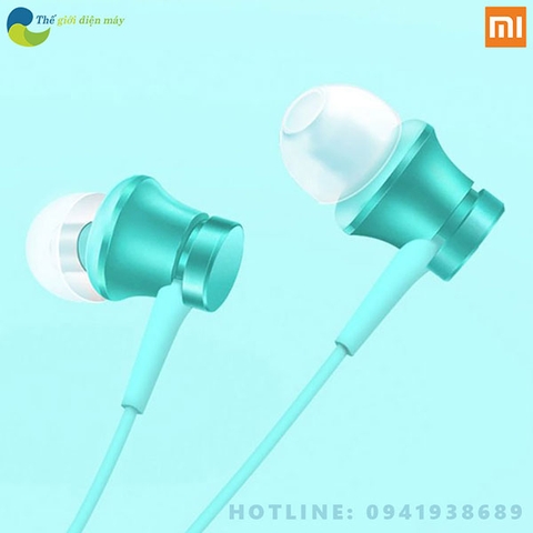 Tai nghe Xiaomi Mi Basic dây 1.1m jack chân 3.5mm có mic vỏ nhôm nguyên khối