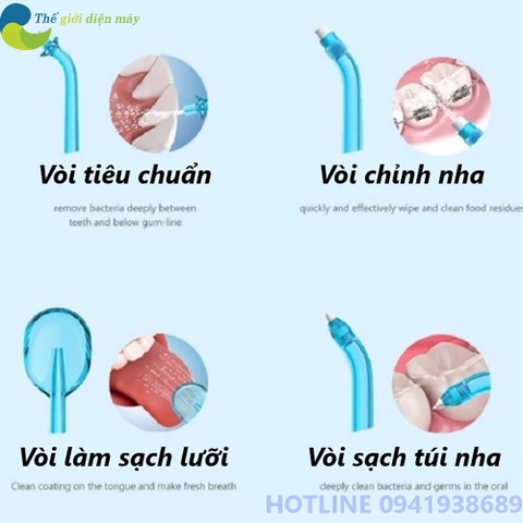Máy Tăm nước vệ sinh răng miệng Soocas W3