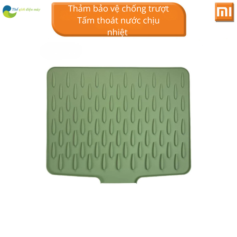Tấm Silicone Úp Chén Đĩa Ráo Nước Nhanh Khô - Tấm Lót Nồi Chống Trượt Chịu Nhiệt Độ Cao