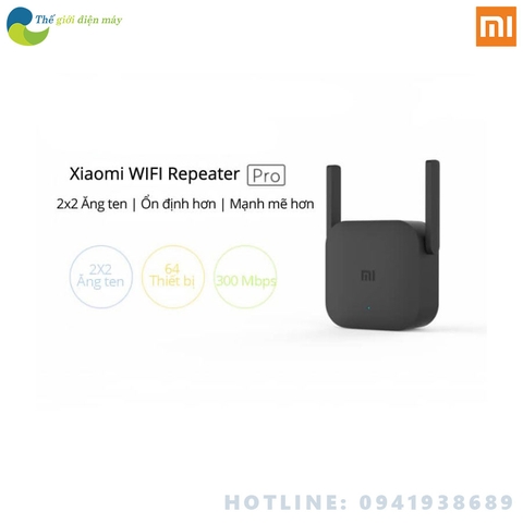 [Bản Quốc Tế] Thiết bị kích sóng Xiaomi Wifi Repeater Pro