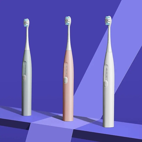 Bàn chải điện Dr.bei E0 kèm 4 đầu bàn chải