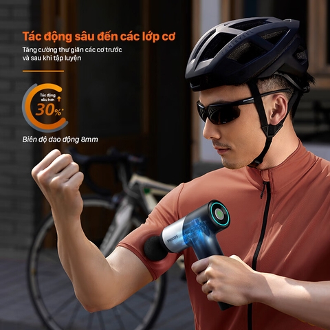 Máy Massage Cầm Tay PHILIPS 7323-3203G Với 7 cấp độ điều chỉnh,Kết hợp 6 đầu massage chuyên dụng