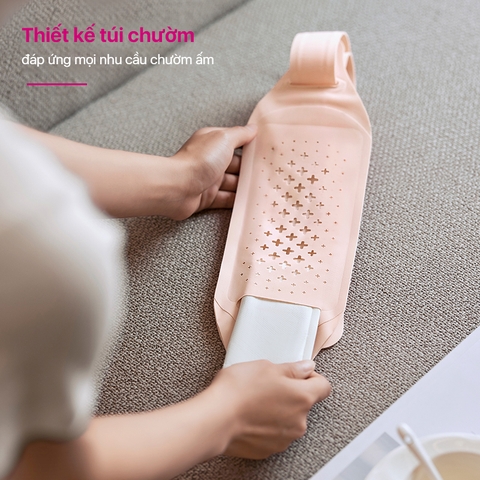 Máy Chườm Ấm Vùng Bụng PHILIPS 4325-Tận hưởng chườm ấm thư giãn vùng bụng,Thiết kế mỏng đến vô hình