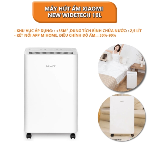 Máy hút ẩm Xiaomi New WideTech 16L