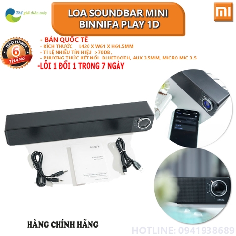 Loa soundbar mini BINNIFA Play 1D