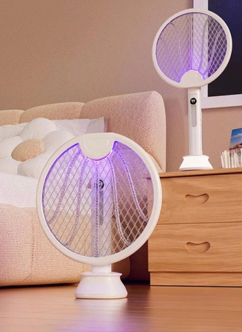 Vợt muỗi kiêm đèn bắt muỗi kèm đèn ngủ Milife B1