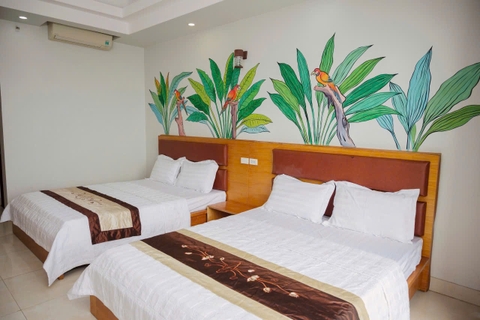 Phòng Deluxe twin view FLC và Biển