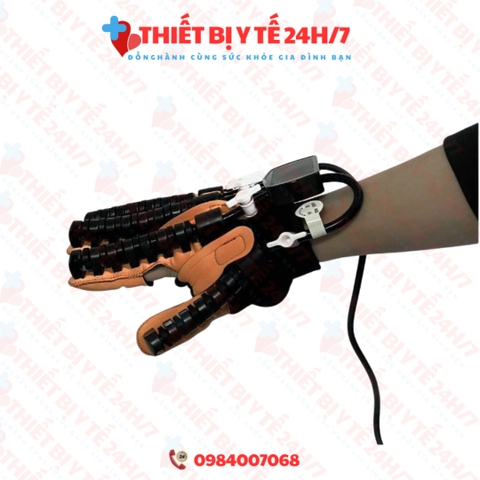 Găng Tay Robot Luyện Tập Phục Hồi Chức Năng Bàn Tay, Ngón Tay - Loại chạy pin tích điện