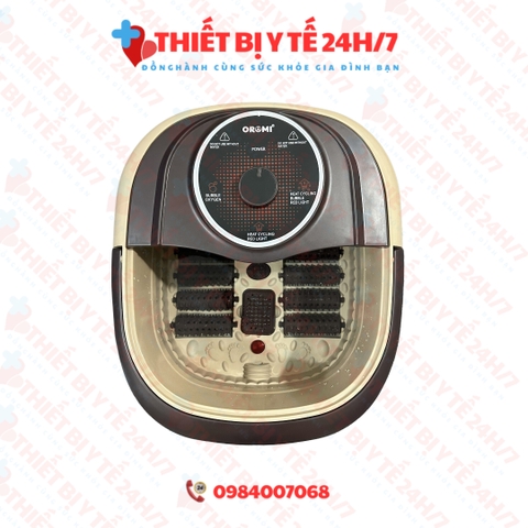 Bồn Ngâm Massage Chân Hồng Ngoại Con Lăn Thủ Công ORM-528D