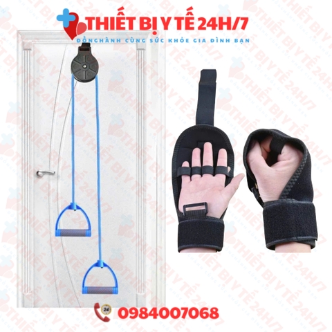 Dụng Cụ Tập Tay Cho Người Tai Biến - Ròng Rọc Kéo Tay Tập Phục Hồi Chức Năng Cho Người Tai Biến