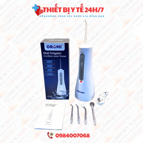 Máy Tăm Nước Cầm Tay 5 Đầu Phun Chống Nước IPX7 ORM 1026A