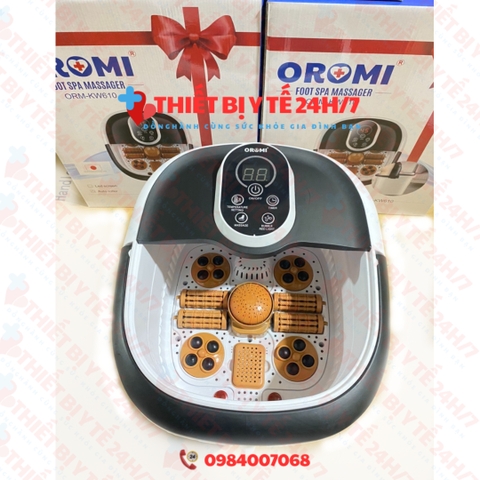 Bồn Ngâm Massage Chân Hồng Ngoại Tự Động Thành Thấp ORM-KW610