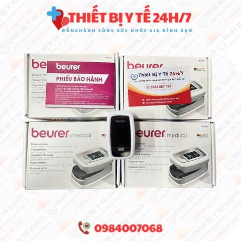 Máy Đo Nồng Độ Oxy Và Nhịp Tim Beurer PO30 BH 36 Tháng