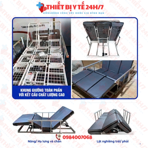 Tựa Lưng Điện Cao Cấp XSJ-II Đa Năng Nâng Đầu,Nâng Chân,Nghiêng Trái Phải