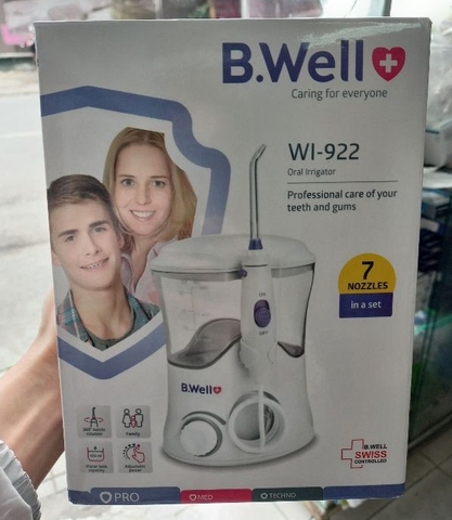 [BẢO HÀNH 2 NĂM] Máy tăm nước gia đình B.Well Swiss WI-922