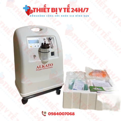 Máy Tạo Oxy 10L Tích Hợp Xông Khí Dung ALKATO KSOC-10