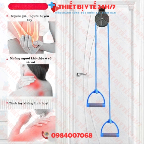 Dụng Cụ Tập Tay Cho Người Tai Biến - Ròng Rọc Kéo Tay Tập Phục Hồi Chức Năng Cho Người Tai Biến