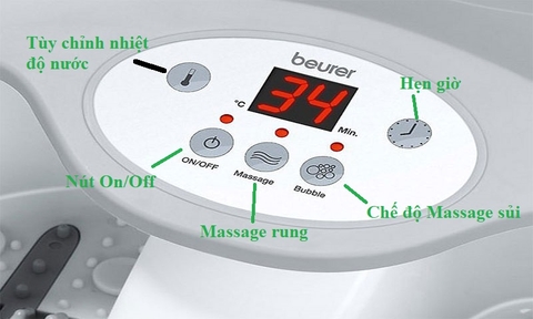 Bồn ngâm chân hồng ngoại Beurer FB 50