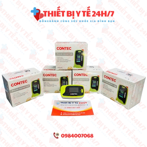 MÁY ĐO NỒNG ĐỒ OXY SPO2 CONTEC CMS50-PRO BH 1 ĐỔI 1 24 THÁNG