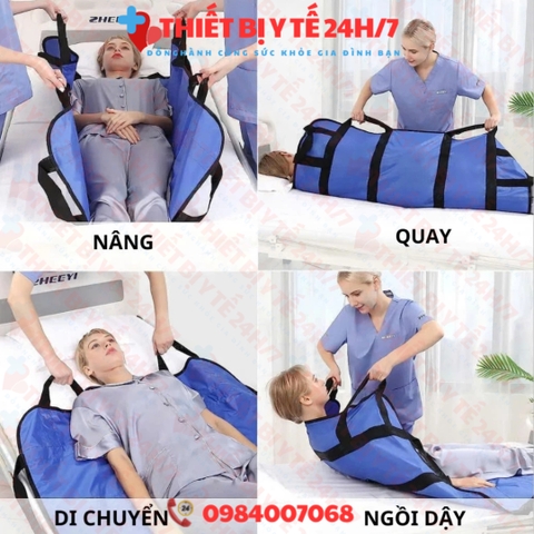 THẢM LẬT - DI CHUYỂN - CHĂM SÓC BỆNH NHÂN