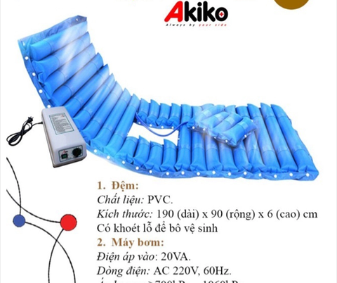 Đệm Chống Loét Khoét Lỗ Akiko A75 Đệm chống loét khoét bô