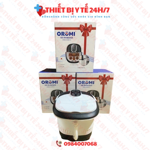 Bồn Ngâm Massage Chân Hồng Ngoại Tự Động Thành Thấp ORM-KW610
