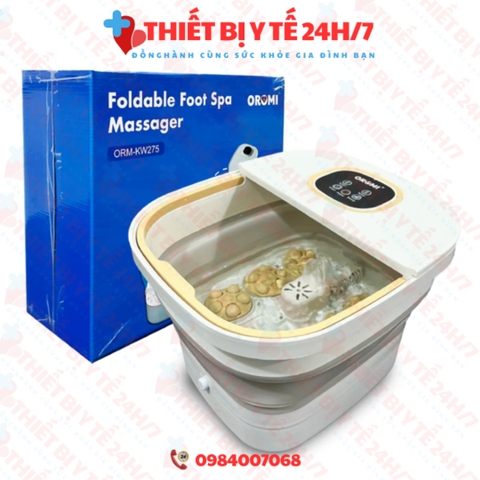 Bồn Ngâm Massage Chân Hồng Ngoại Tự Động Gấp Gọn ORM-KW275C