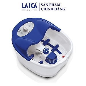 Bồn Ngâm Chân Massage Hồng Ngoại Laica PC1301 (Hàng Ý) - Thư Giãn Tự Động Làm Ấm Nước - BH 12 Tháng