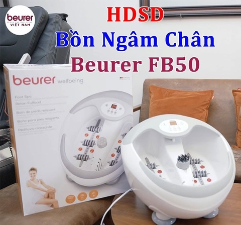 Bồn ngâm chân hồng ngoại Beurer FB 50