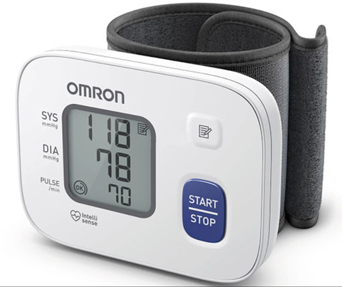 Máy Đo Huyết Áp Cổ Tay Omron HEM-6161