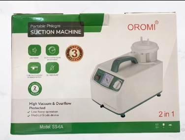 Máy xông khí dung và hút mũi chuyên dụng 2 trong 1 Oromi SS6A