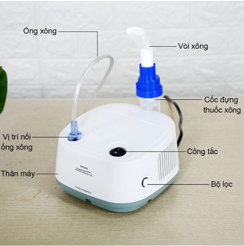 Máy xông mũi họng Philips Essence