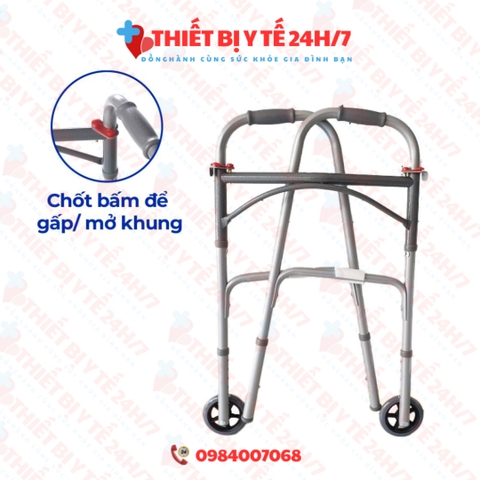 Khung Tập Đi Chữ U Sơn Tĩnh Điện Cao Cấp